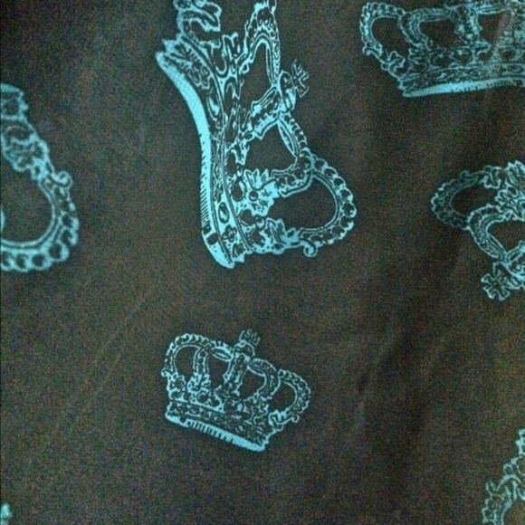 XL - ALMOST FAMOUS - Sparkle Crown Racer Back Tank - Picture 3 of 5